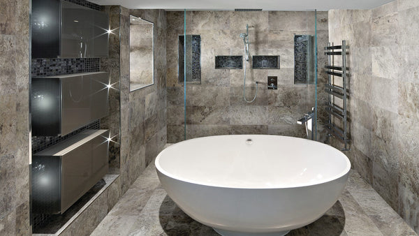 TRAVERTINE GRIGIO MARBLE TILE - Tile&Stone Co.