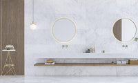 CARRARA MATT RECTIFIED PORCELAIN TILE - Tile&Stone Co.