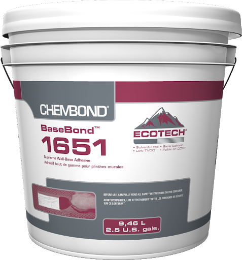 Chembond Basebond 10 LT - Cove Base Adhesive (1651-10) - SAPPHIRUSSTONE