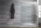 Equator Marble tile with bold grey linear veining from Sapphirus Stone in Toronto. Ideal for modern floors, walls, and feature installations.