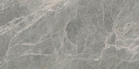 24-inch x 48-inch Marmostone Dark Grey Polished Rectified Porcelain Floor and Wall Tile