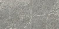 24-inch x 48-inch Marmostone Dark Grey Polished Rectified Porcelain Floor and Wall Tile