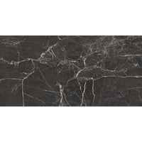 ST. LAURENT BLACK MATT RECTIFIED PORCELAIN TILE - SAPPHIRUSSTONE