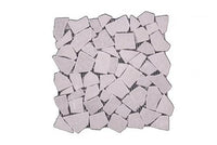 TUMBLED CINDERELLA ROCK MATT MARBLE MOSAIC - Tile&Stone Co.